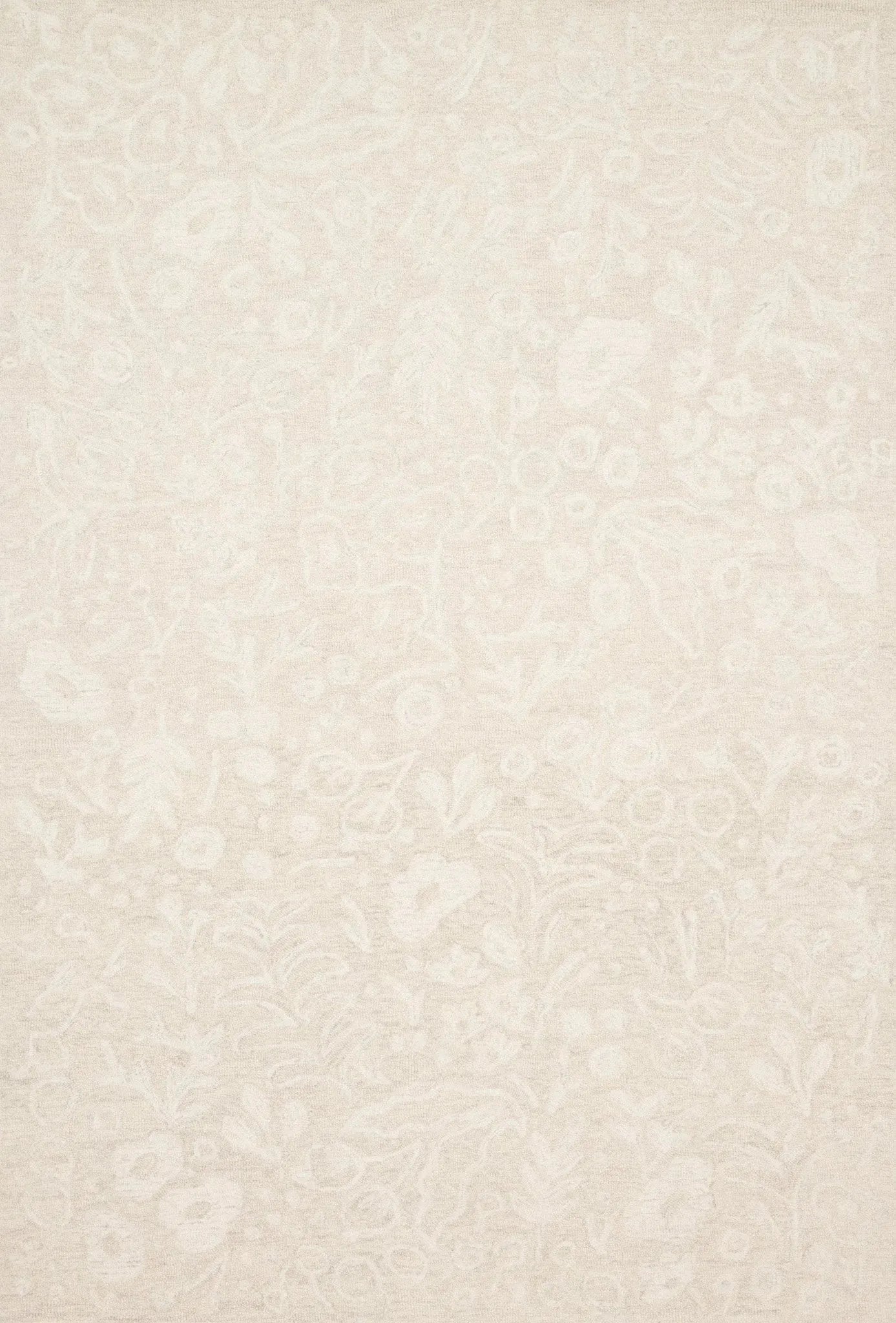 Tapestry by Rifle Paper Co TAP-01 Ivory Rug