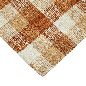 Tartan TRA-10 Orange Rug