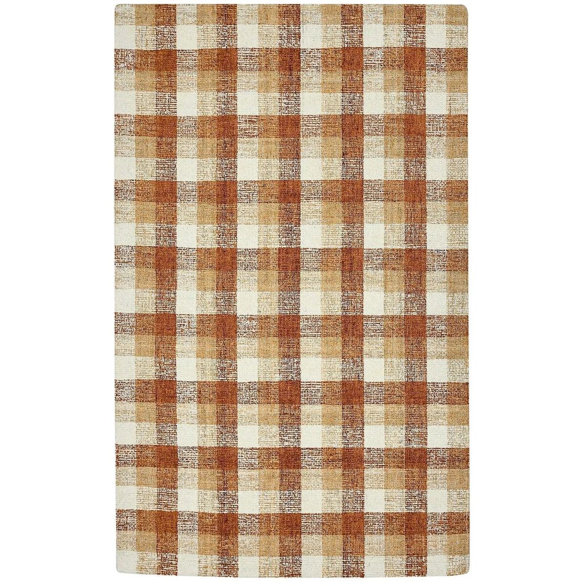 Tartan TRA-10 Orange Rug