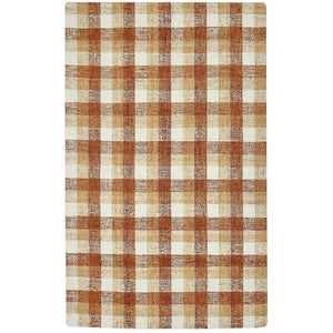 Tartan TRA-10 Orange Rug