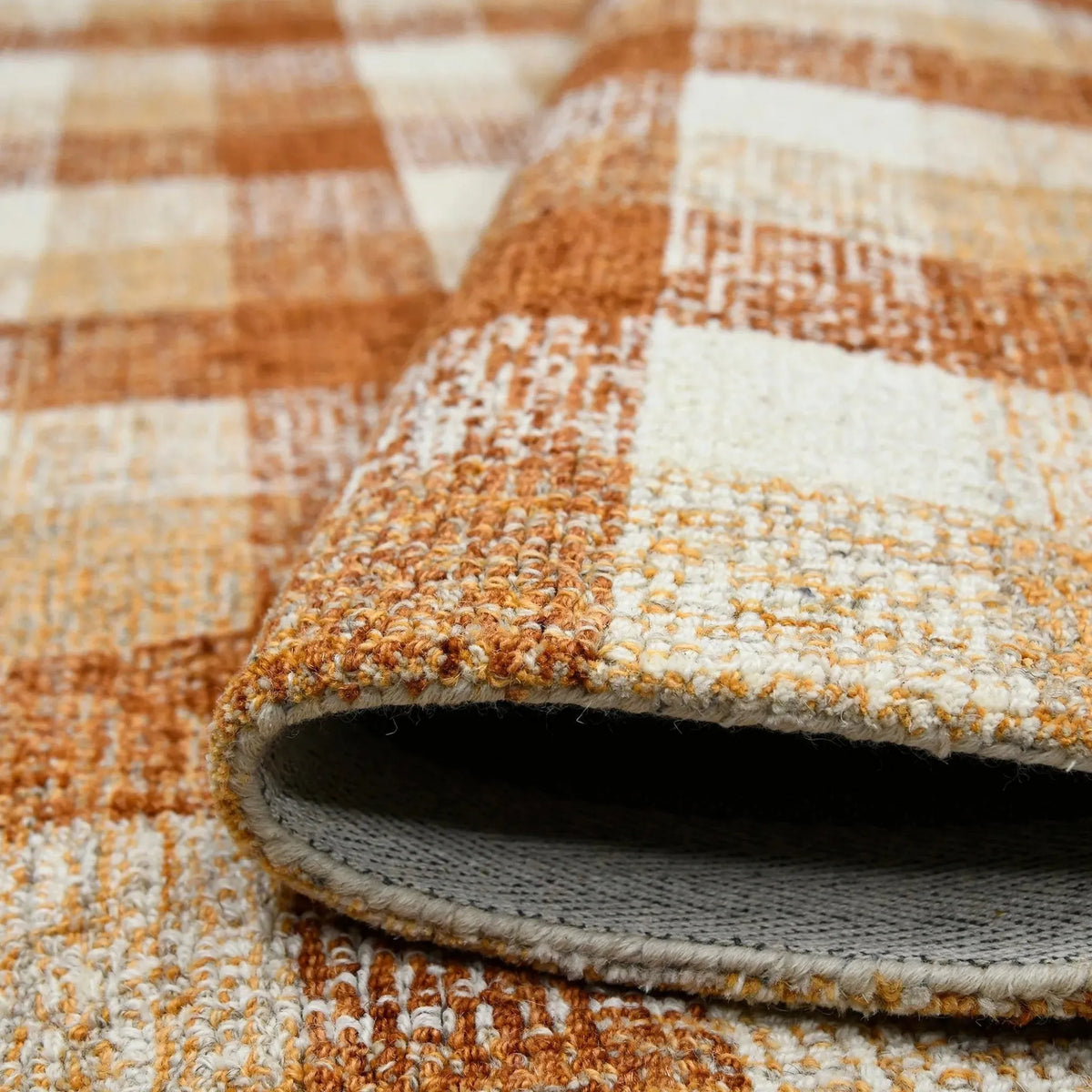 Tartan TRA-10 Orange Rug