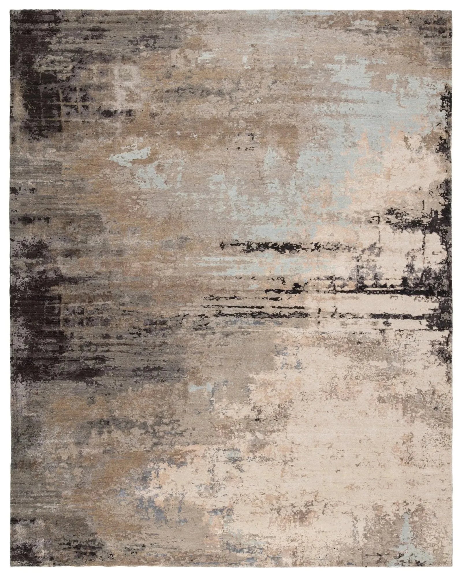 Tattvam Tvm03 Misana Gray/Tan Rug