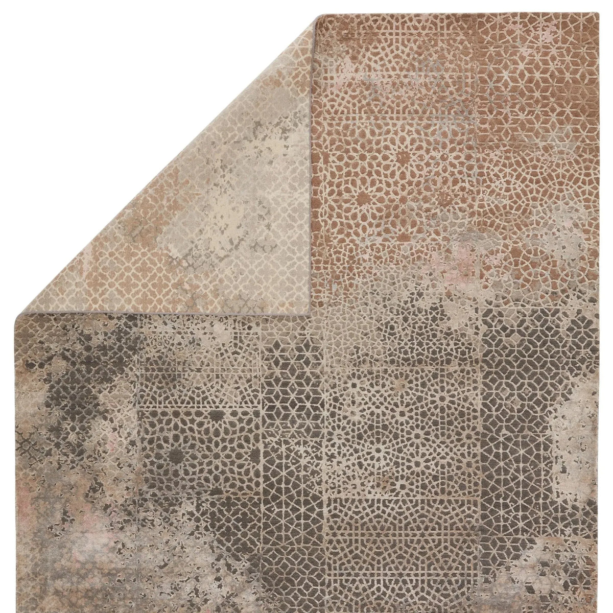 Tattvam Tvm04 Sahaj Gray/Tan Rug