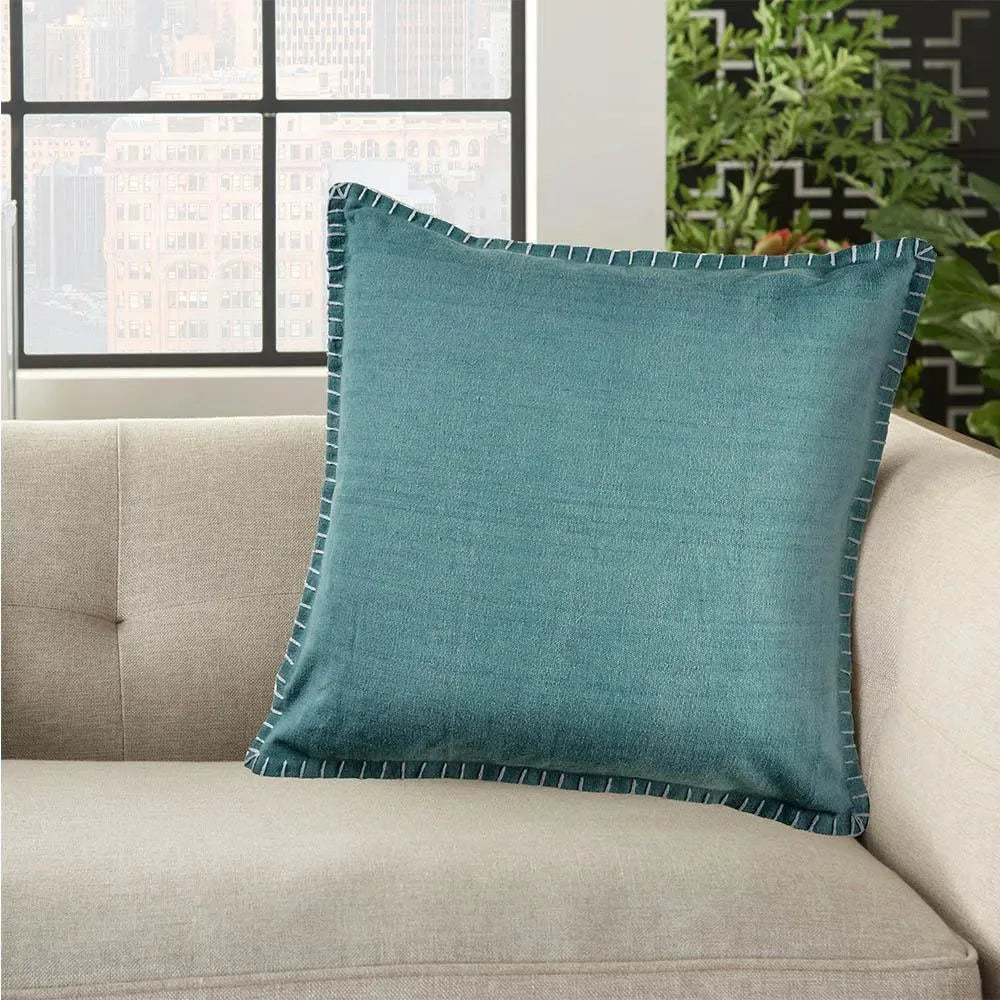 Teal LR04704 Throw Pillow