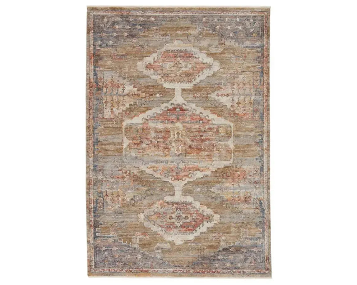 Terra TRR03 Blue/Ivory Rug