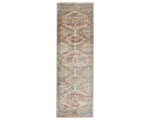 Terra TRR03 Blue/Ivory Rug