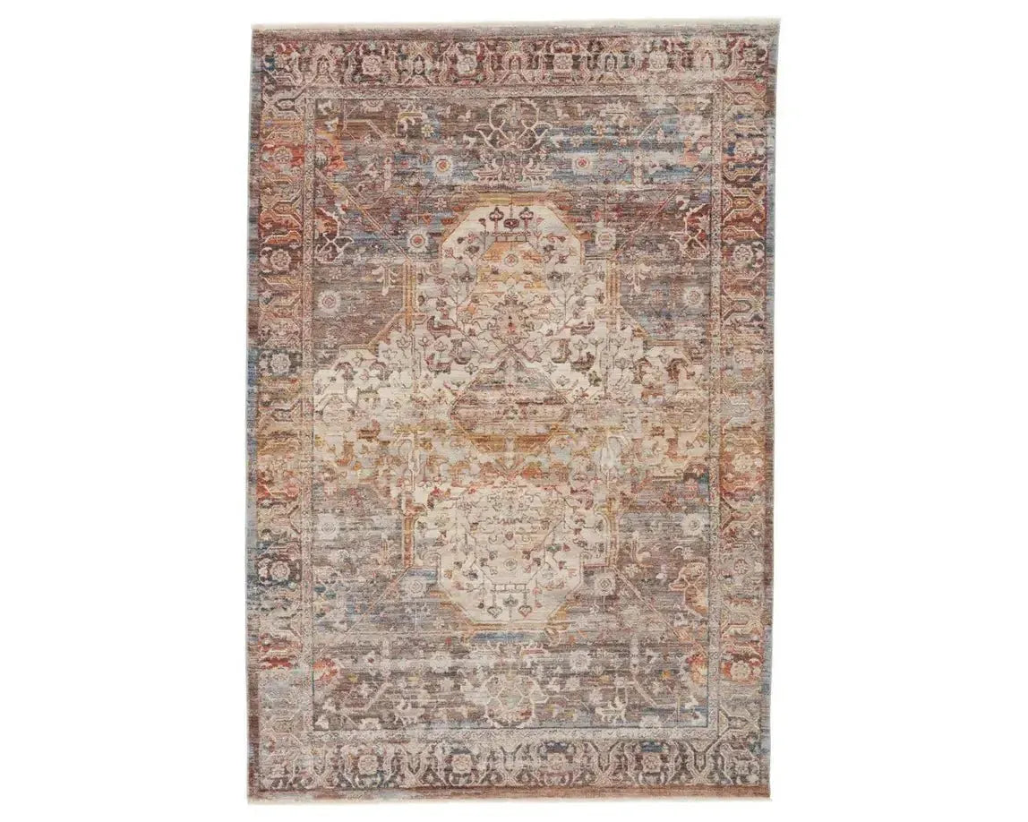 Terra TRR06 Orange/Gold Rug