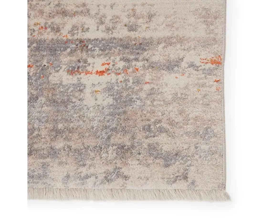 Terra TRR07 Orange/Grey Rug