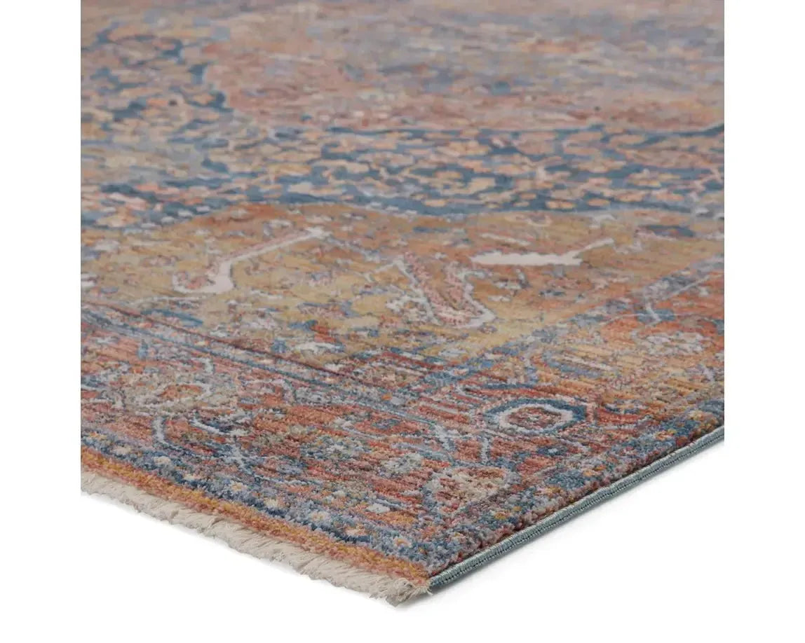 Terra TRR08 Orange/Blue Rug