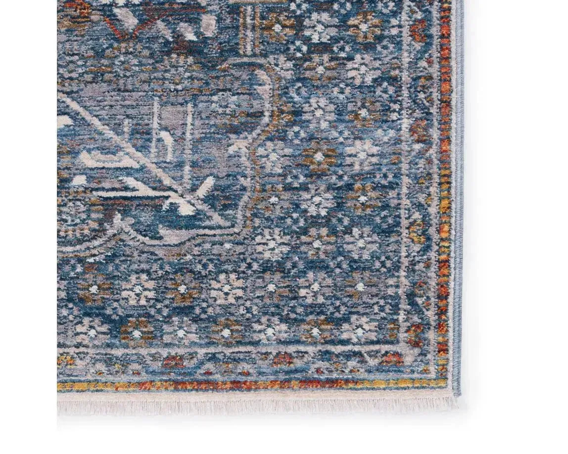 Terra TRR09 Blue/Orange Rug
