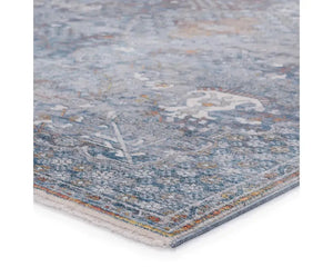 Terra TRR09 Blue/Orange Rug