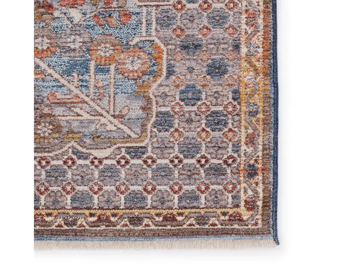 Terra TRR10 Blue/Orange Rug