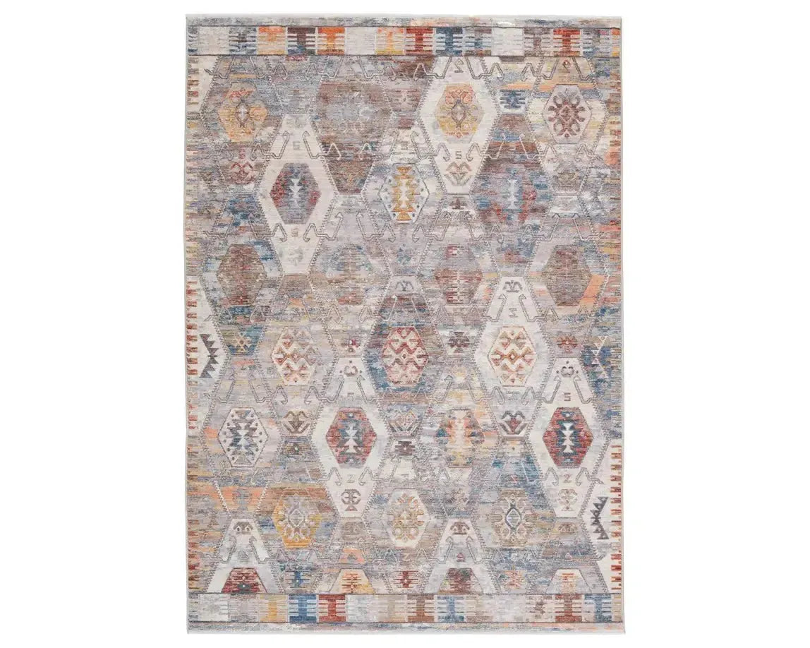 Terra TRR11 Grey/Blue Rug