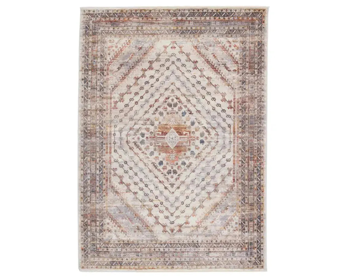 Terra TRR12 Orange/Ivory Rug