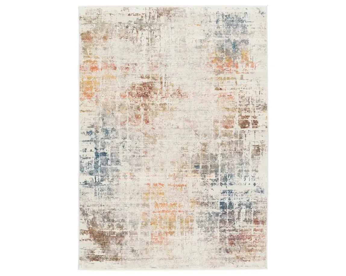 Terra TRR15 Orange/Ivory Rug