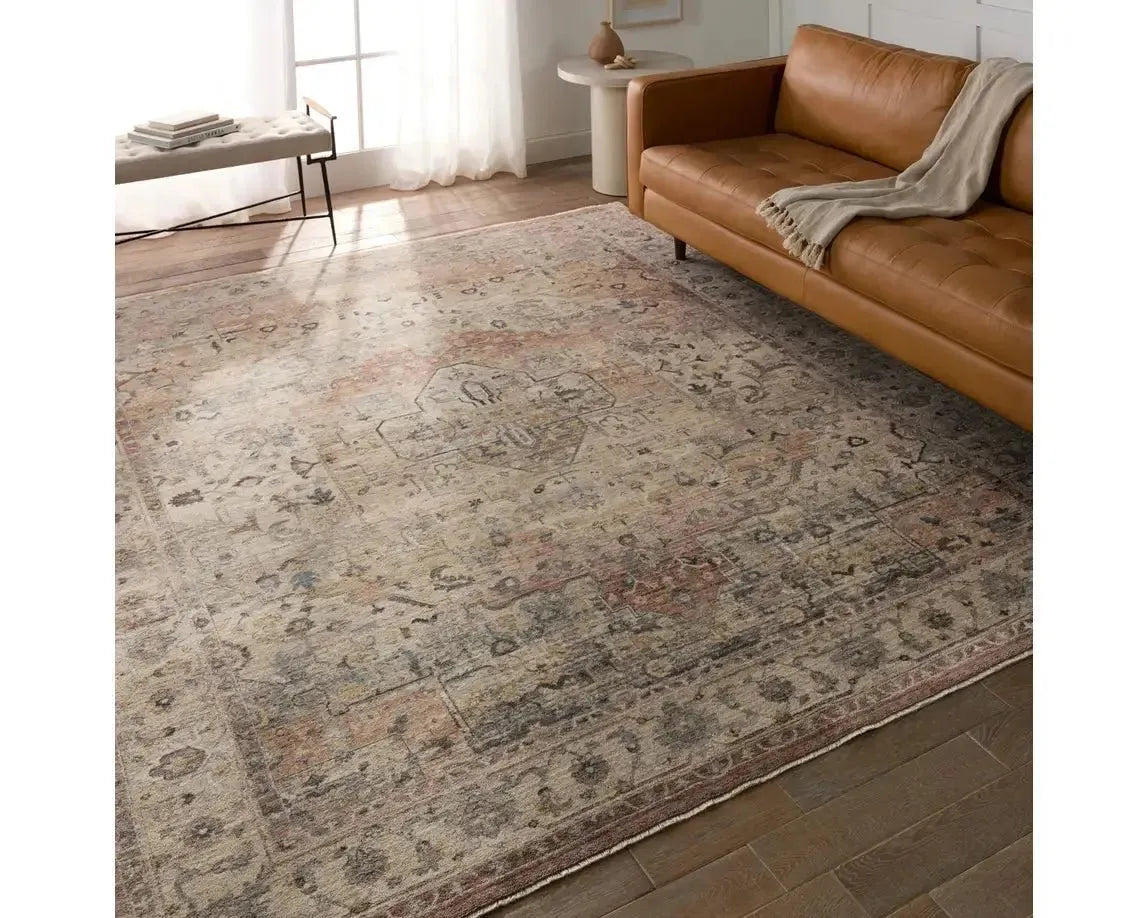 Terra TRR16 Pink/Light Brown Rug