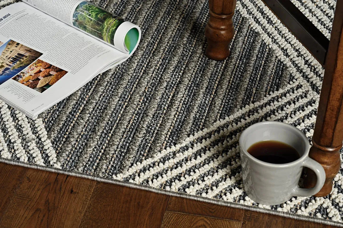 Terrace 6752 Diamonds Grey/Ivory Rug