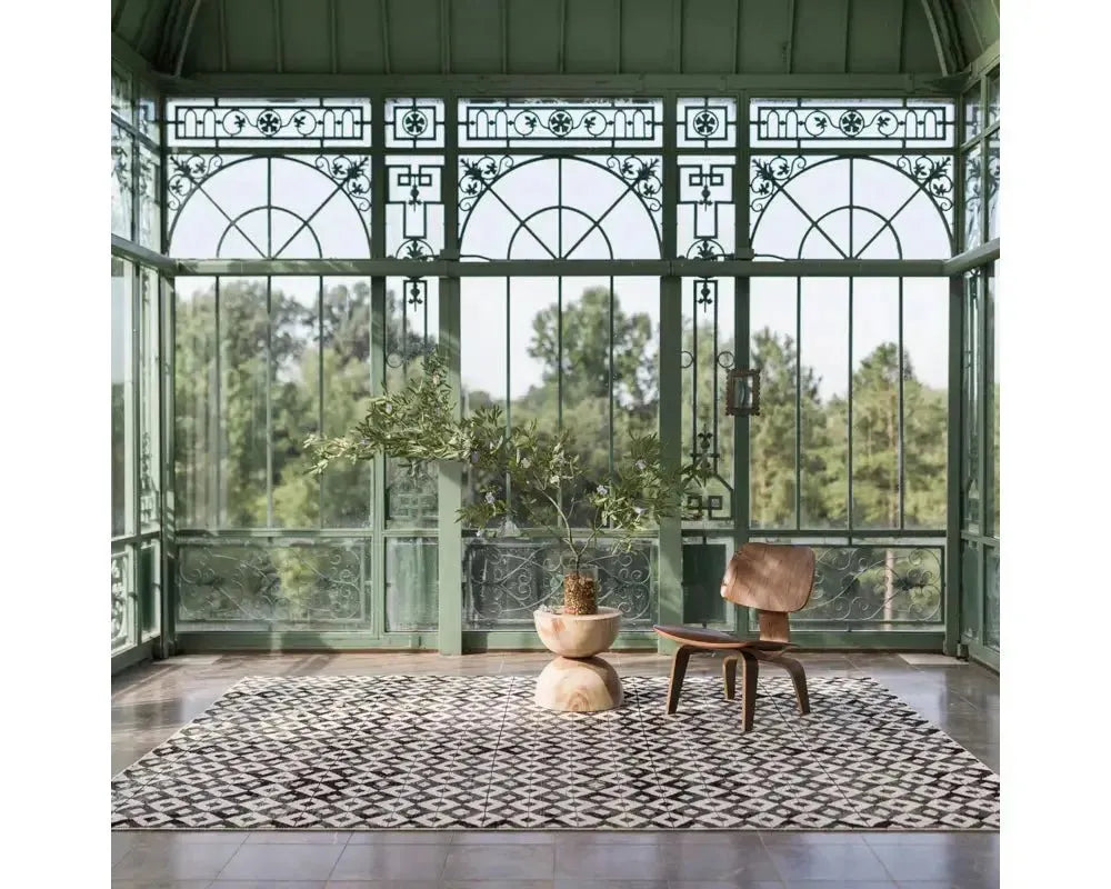 Tessera TSS03 Black/Cream Rug