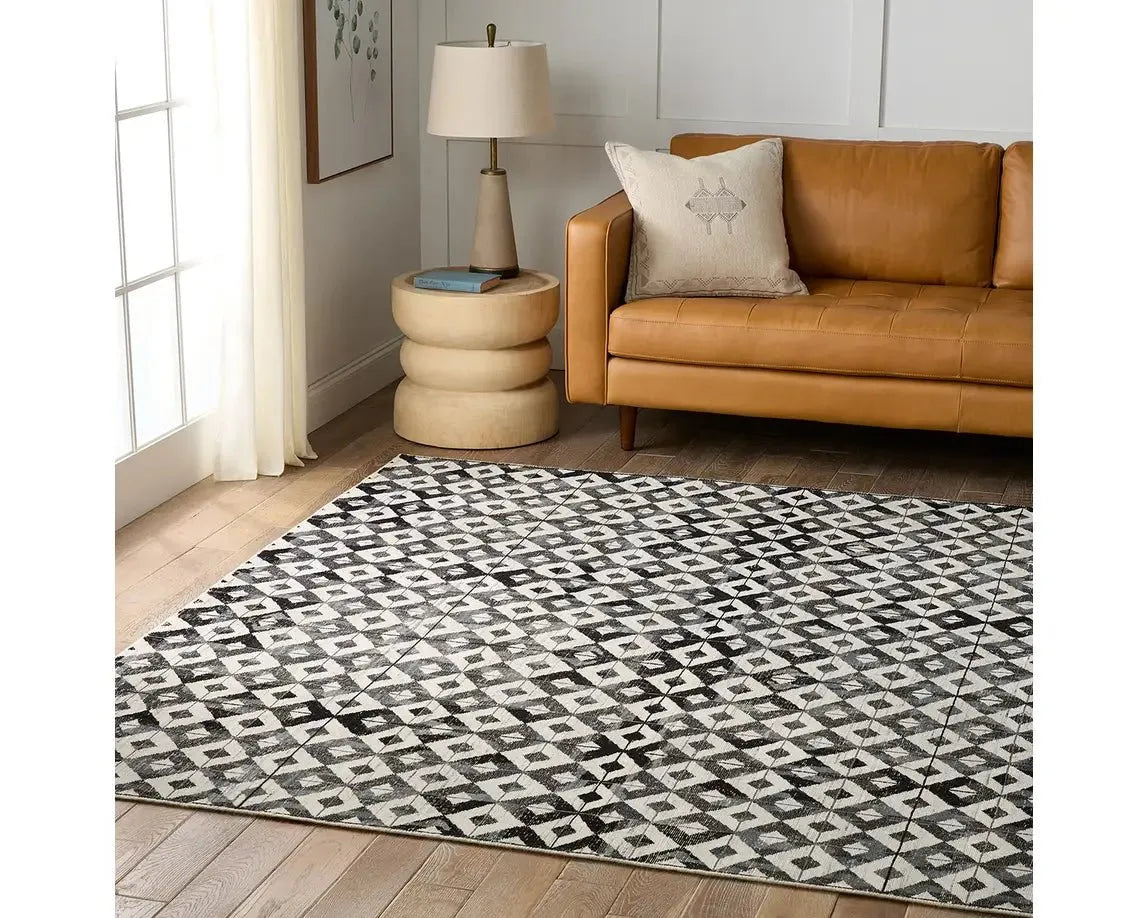 Tessera TSS03 Black/Cream Rug