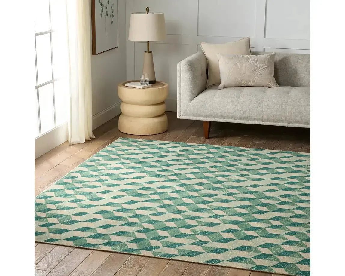 Tessera TSS04 Green/Cream Rug