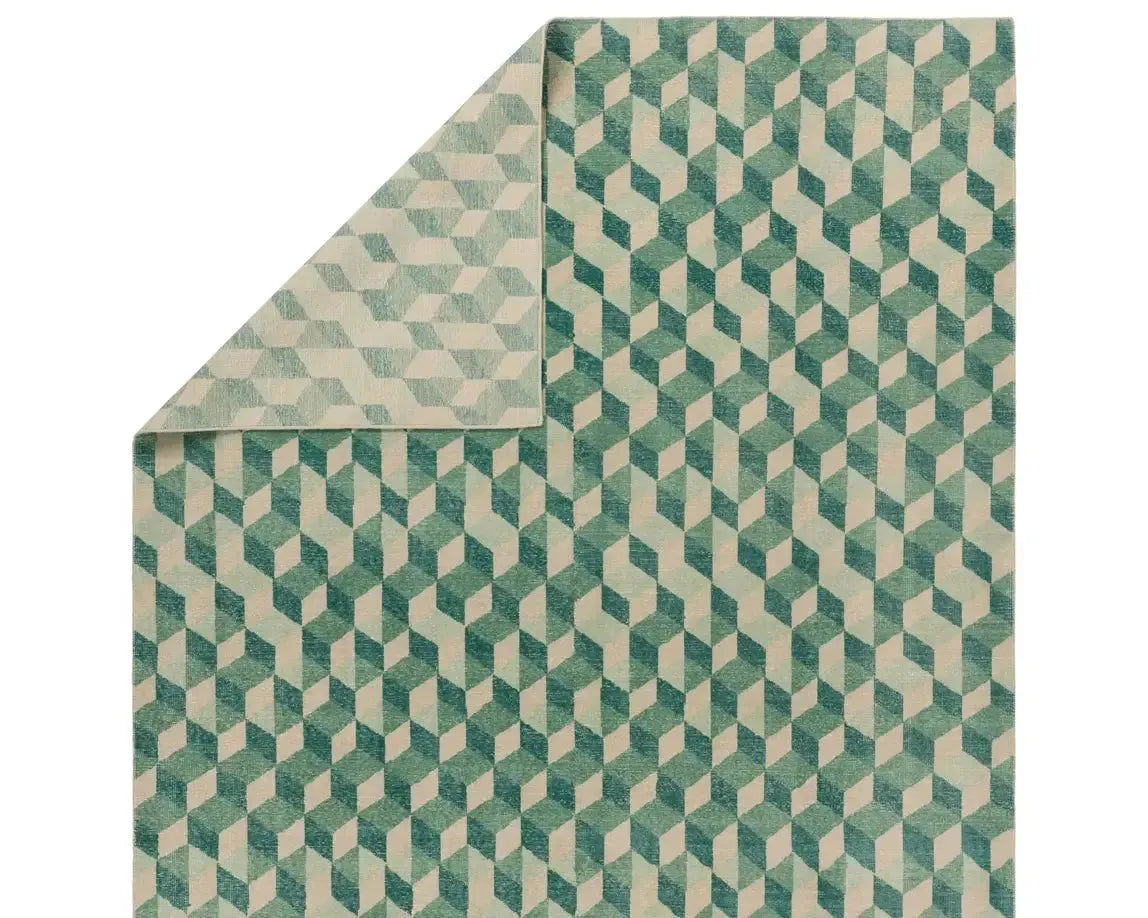 Tessera TSS04 Green/Cream Rug