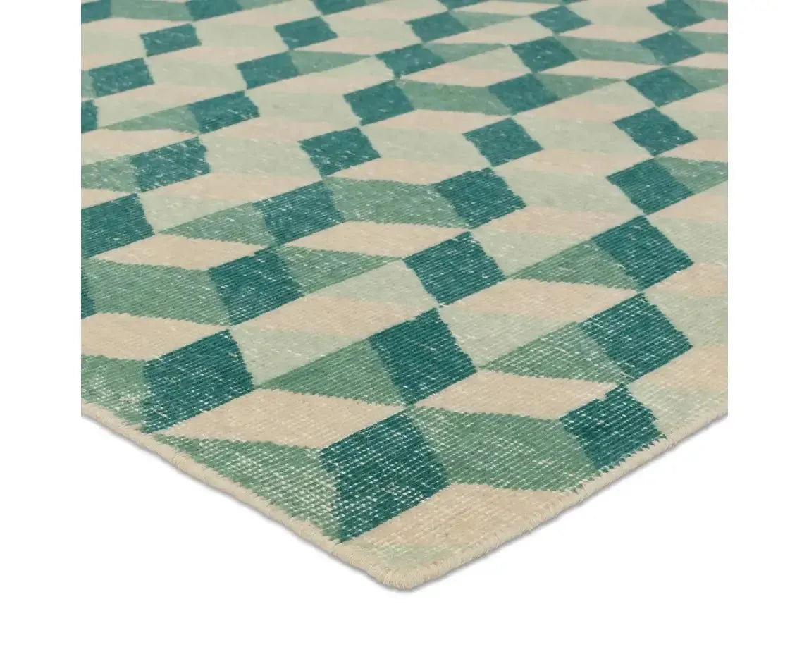 Tessera TSS04 Green/Cream Rug