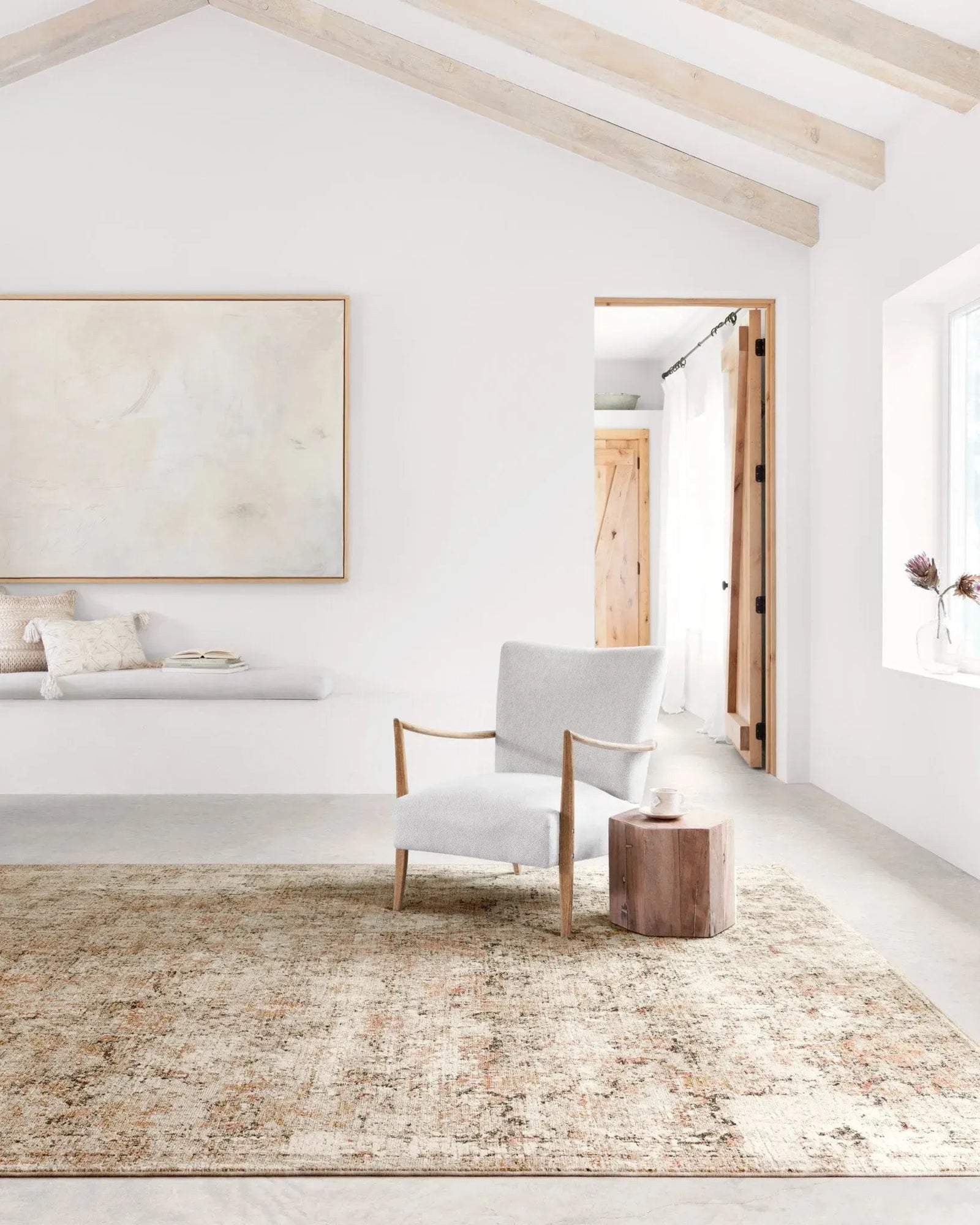 Theia THE-02 Taupe/Gold Rug