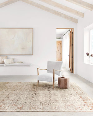 Theia THE-07 Natural/Rust Rug