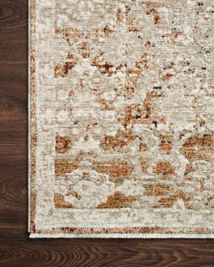Theia THE-07 Natural/Rust Rug