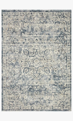 Theory Thy-02 Ivory/Blue Rug