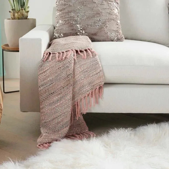 Throw Blankets CR901 Blush Throw Blanket