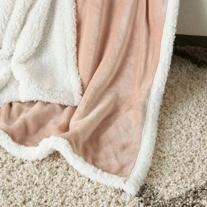 Throw Blankets SN102 Blush Throw Blanket