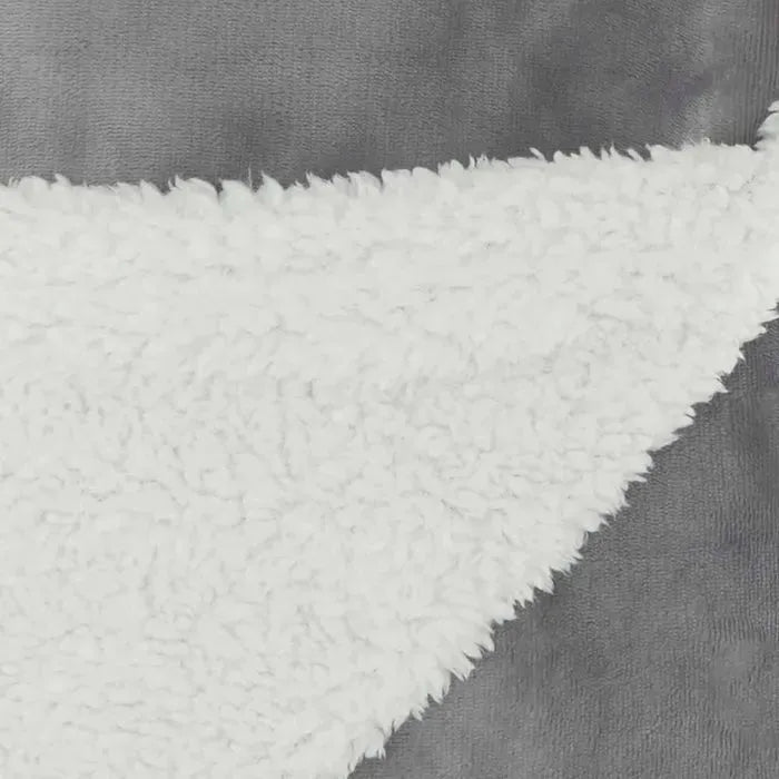 Throw Blankets SN102 Light Grey Throw Blanket