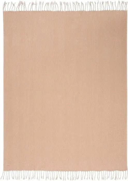 Throw SZ008 Beige Throw Blanket