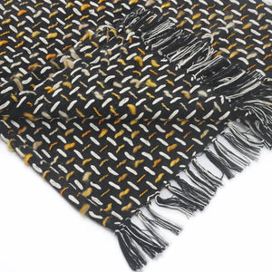 Throws Lr80189 Black/Gold Throw Blanket