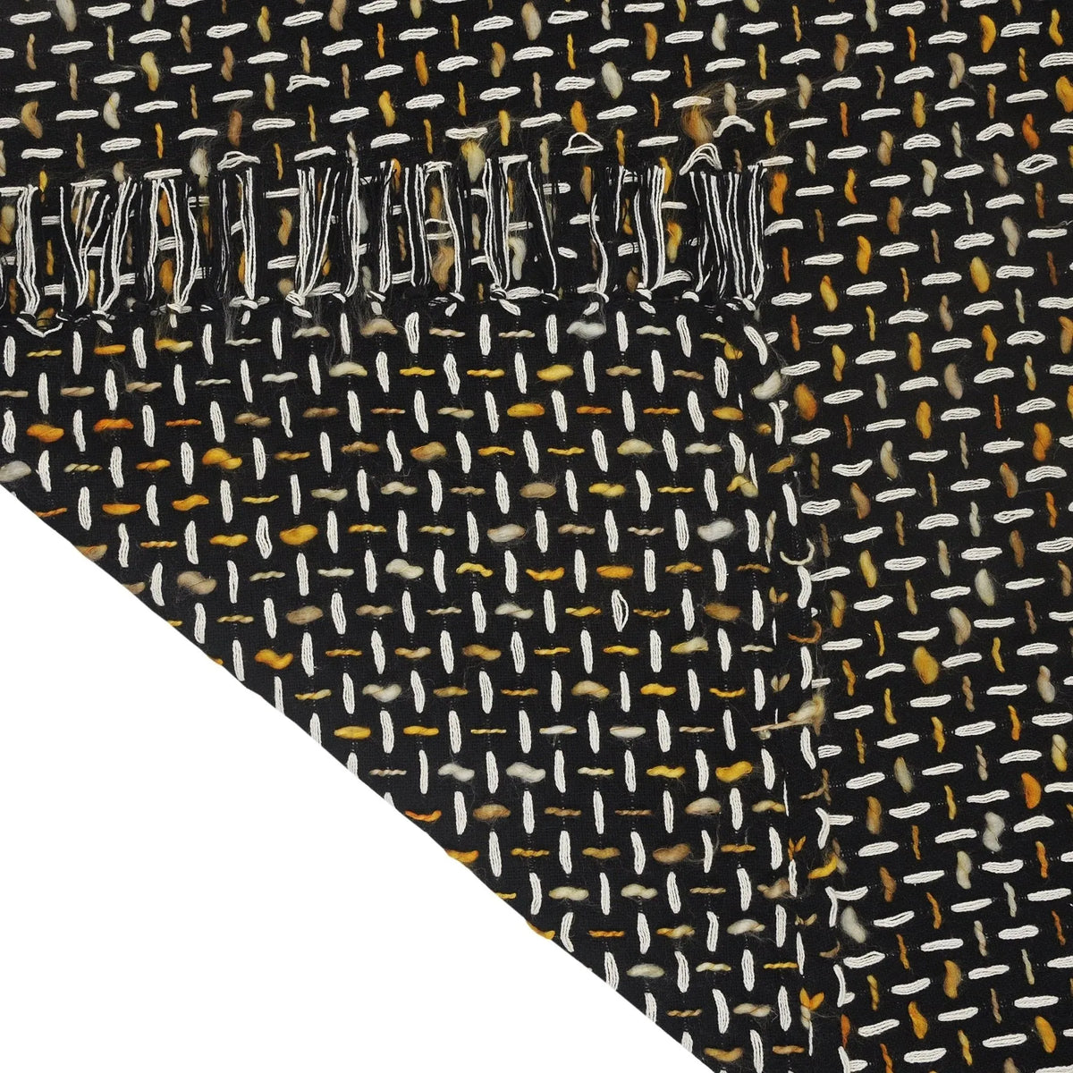 Throws Lr80189 Black/Gold Throw Blanket