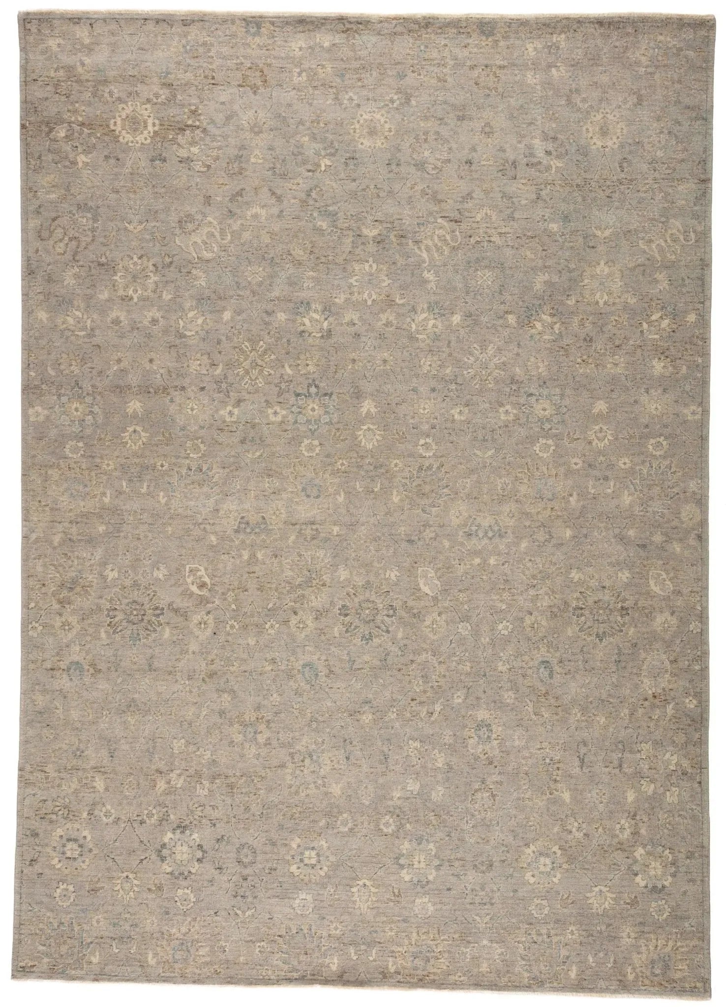 Tierzah Trz02 Pembe Gray/Blue Rug