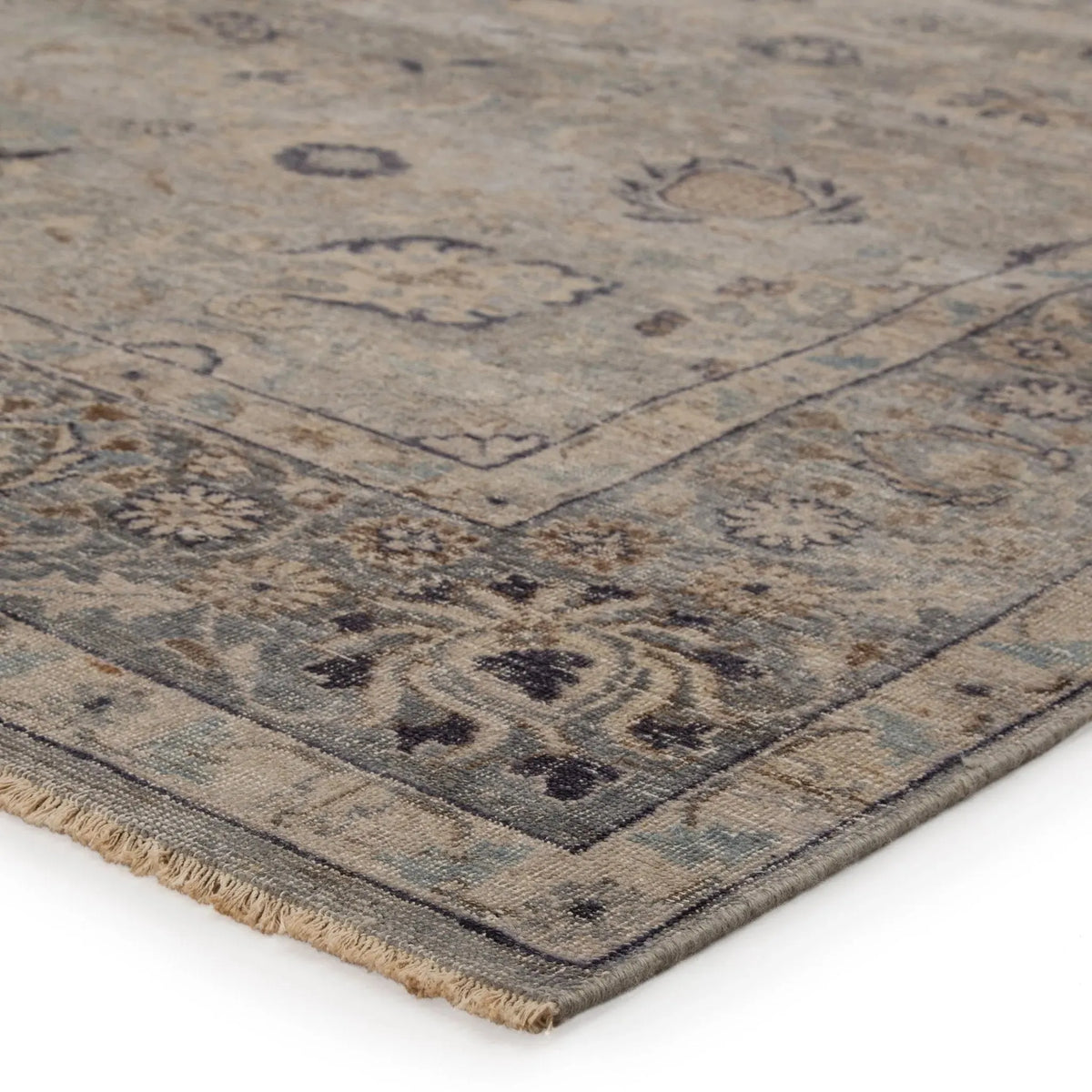 Tierzah Trz03 Sahlest Gray/Beige Rug