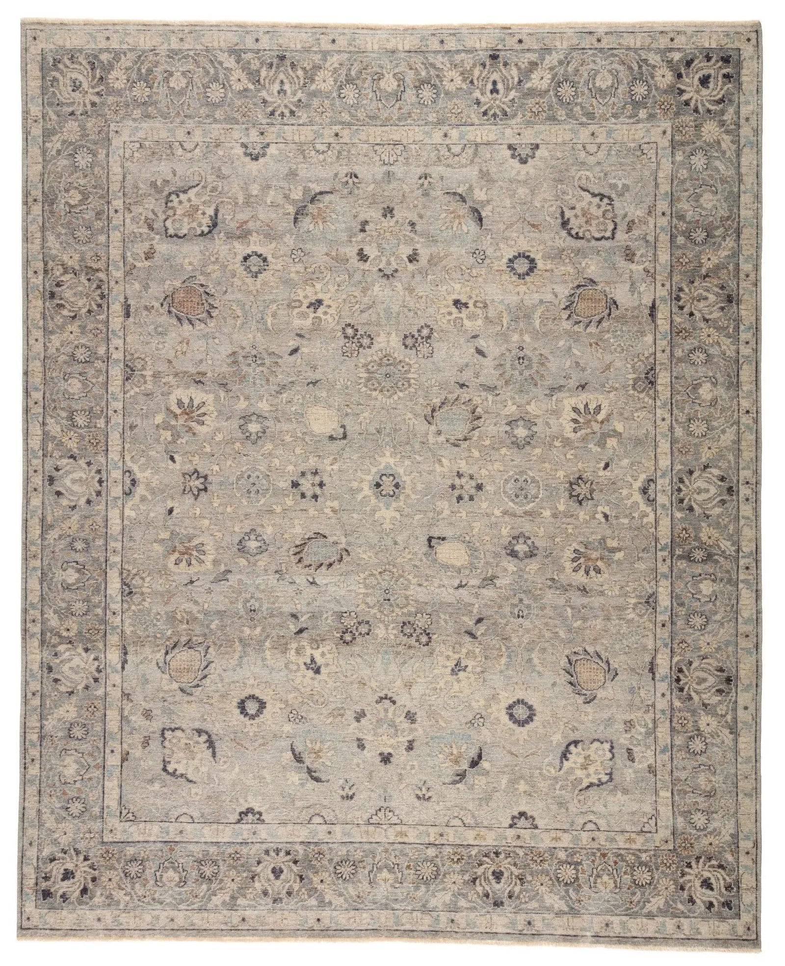 Tierzah Trz03 Sahlest Gray/Beige Rug