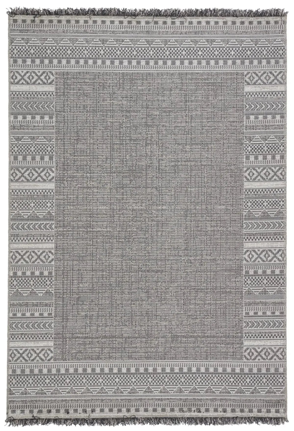 Tikal Tkl02 Kiyan Gray/Light Gray Rug