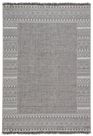 Tikal Tkl02 Kiyan Gray/Light Gray Rug