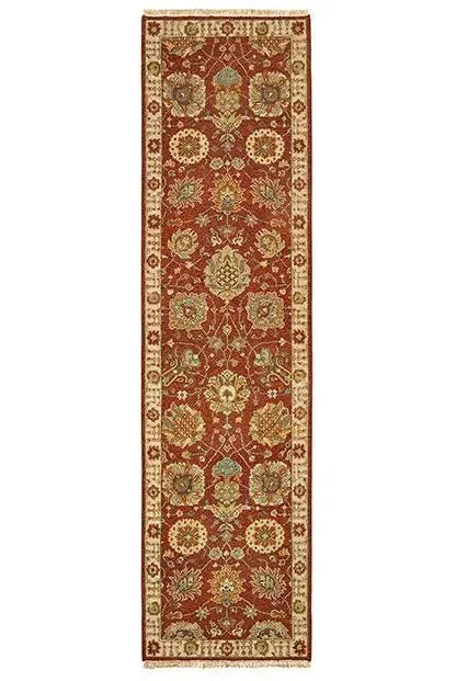 Tommy Bahama Angora 12303 Rust Ivory Rug