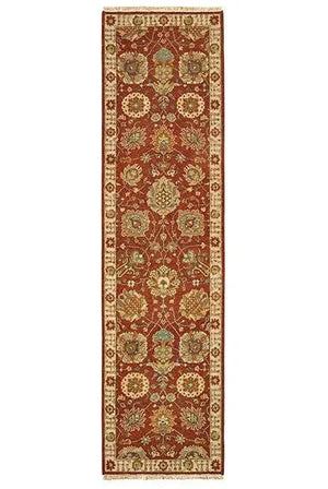 Tommy Bahama Angora 12303 Rust Ivory Rug