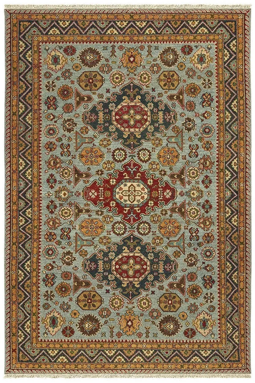 Tommy Bahama Angora 12306 Blue Gold Rug