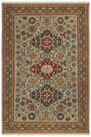Tommy Bahama Angora 12306 Blue Gold Rug