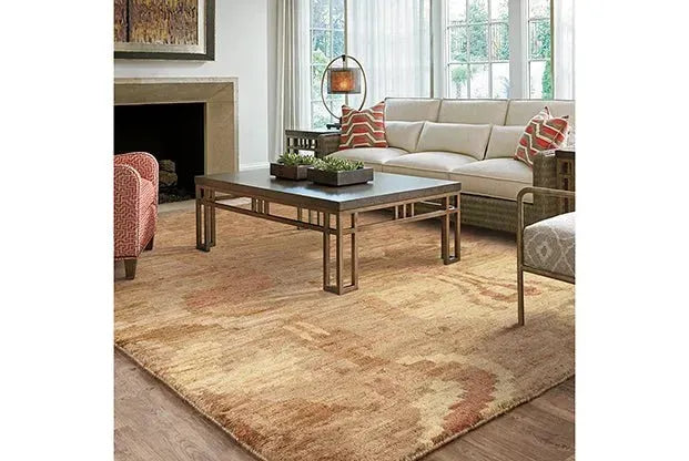 Tommy Bahama Ansley 50903 Beige / Orange Rug