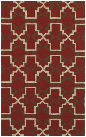 Tommy Bahama Atrium 51103 Red / Brown Rug