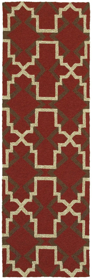 Tommy Bahama Atrium 51103 Red / Brown Rug