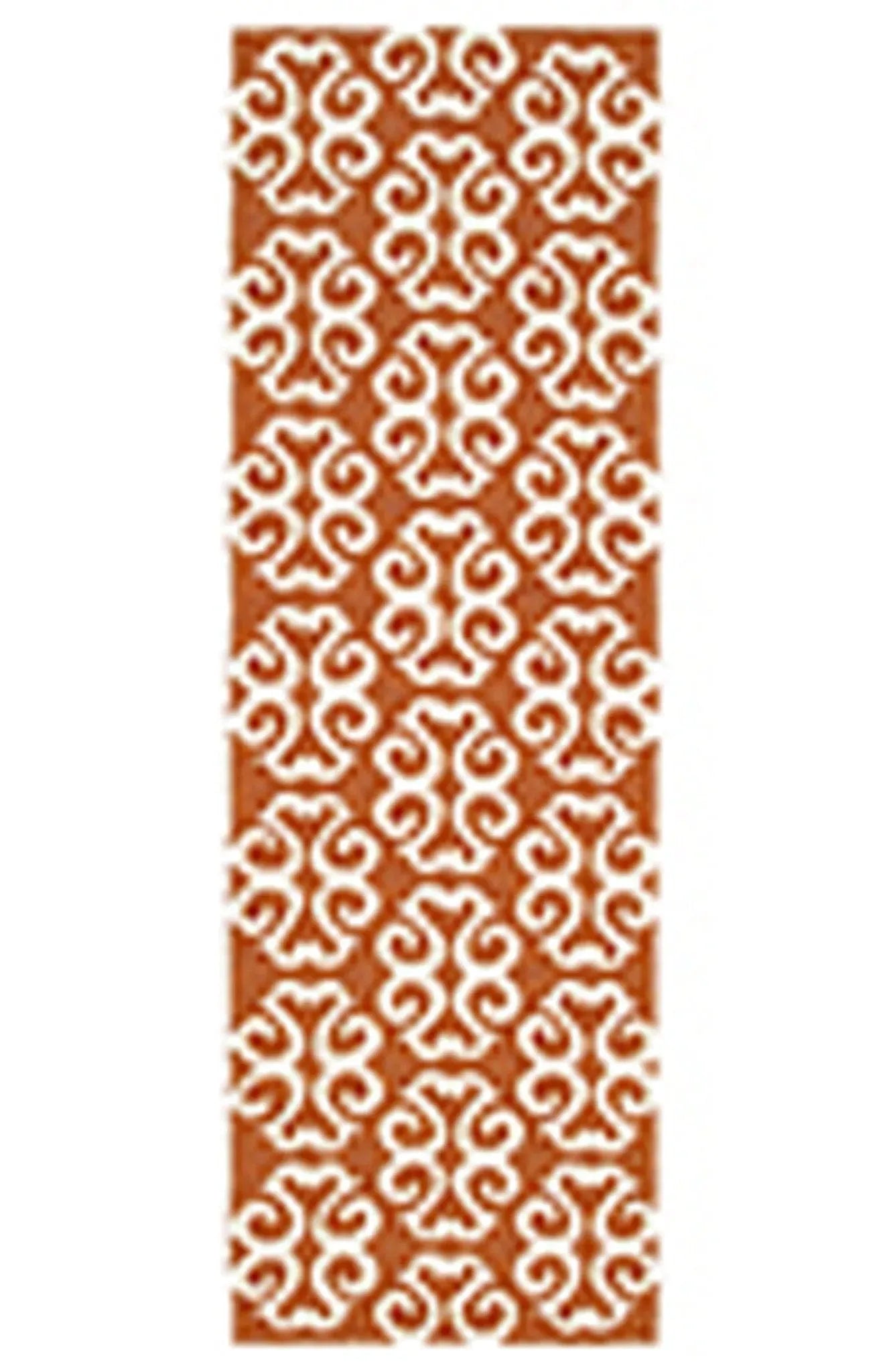 Tommy Bahama Atrium 51107 Orange / Ivory Rug