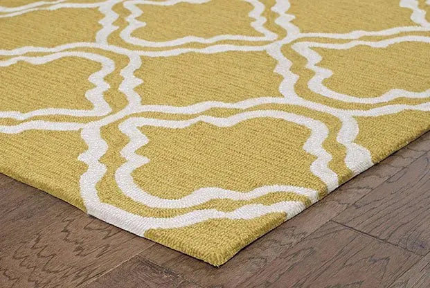 Tommy Bahama Atrium 51112 Gold / Ivory Rug
